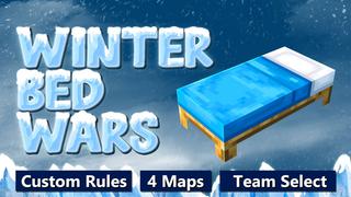 Thumbnail of the Minecraft Bedrock Marketplace product Winter Bed Wars created by Waypoint Studios.