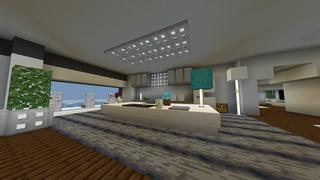 Screenshot of the Minecraft Bedrock Marketplace product Winter Millionaire Mansion created by Waypoint Studios.