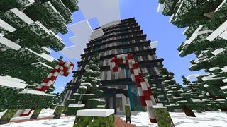Screenshot of the Minecraft Bedrock Marketplace product Winter Millionaire Resort created by Waypoint Studios.