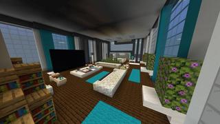 Screenshot of the Minecraft Bedrock Marketplace product Winter Millionaire Resort created by Waypoint Studios.