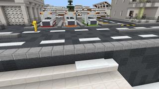 Screenshot of the Minecraft Bedrock Marketplace product Winter Race created by Waypoint Studios.