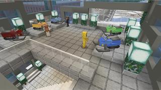 Screenshot of the Minecraft Bedrock Marketplace product Winter Race created by Waypoint Studios.