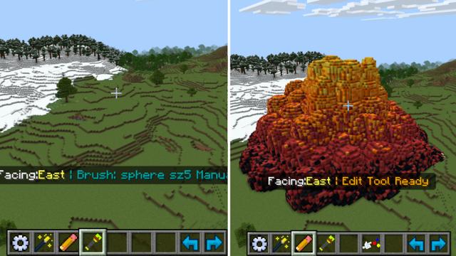 Screenshot of the Minecraft Bedrock Marketplace product World Forger created by Waypoint Studios.