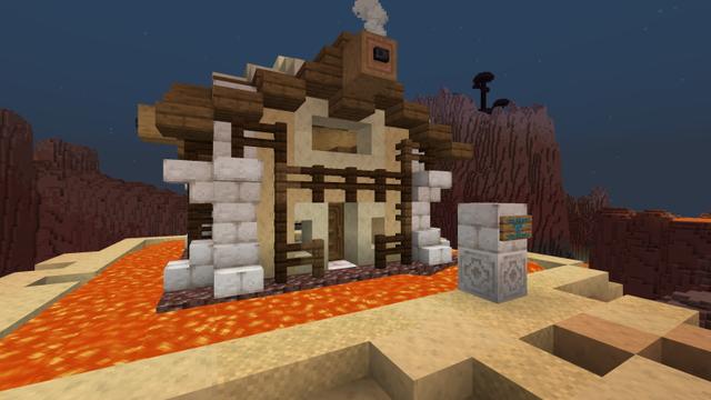 Screenshot of the Minecraft Bedrock Marketplace product bRanN's MiniCTM: Sandstone created by We Fight Mobs Studio.