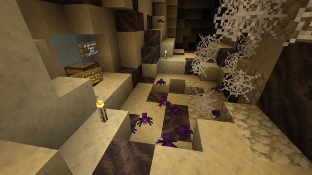 Screenshot of the Minecraft Bedrock Marketplace product bRanN's MiniCTM: Sandstone created by We Fight Mobs Studio.