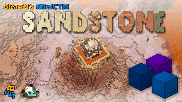 Thumbnail of the Minecraft Bedrock Marketplace product bRanN's MiniCTM: Sandstone created by We Fight Mobs Studio.