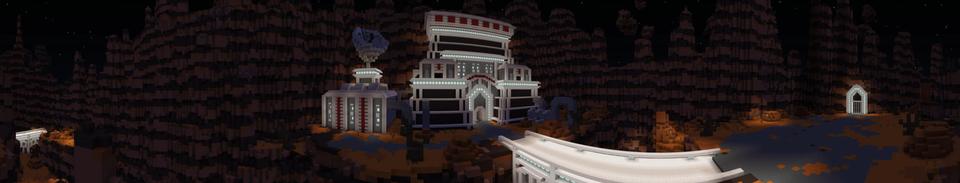 Panorama of the Minecraft Bedrock Marketplace product Starchart: Crime Base Express created by We Fight Mobs Studio.