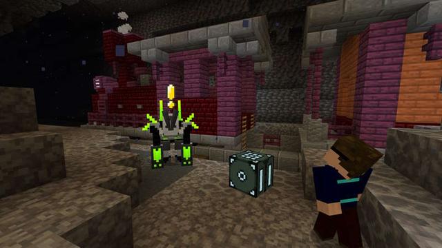Screenshot of the Minecraft Bedrock Marketplace product Starchart: Crime Base Express created by We Fight Mobs Studio.