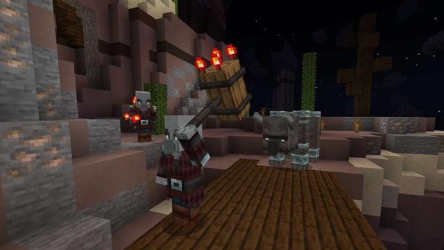Screenshot of the Minecraft Bedrock Marketplace product Starchart: Crime Base Express created by We Fight Mobs Studio.