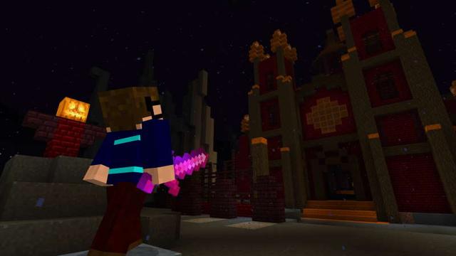 Screenshot of the Minecraft Bedrock Marketplace product Starchart: Crimson Skies created by We Fight Mobs Studio.