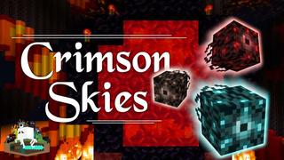 Thumbnail of the Minecraft Bedrock Marketplace product Faz um desenho: Céus Carmesins created by We Fight Mobs Studio.