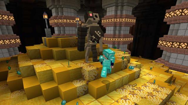 Screenshot of the Minecraft Bedrock Marketplace product Starchart: Space Pirates created by We Fight Mobs Studio.