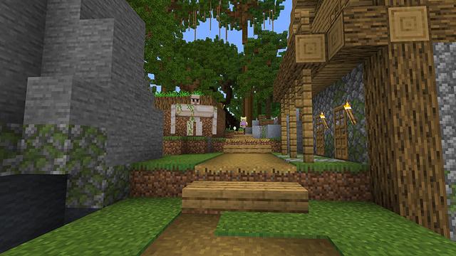 Screenshot of the Minecraft Bedrock Marketplace product Long Mobs created by We4u.