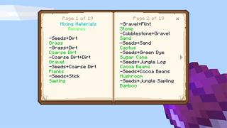Screenshot of the Minecraft Bedrock Marketplace product Mixing Materials created by We4u.