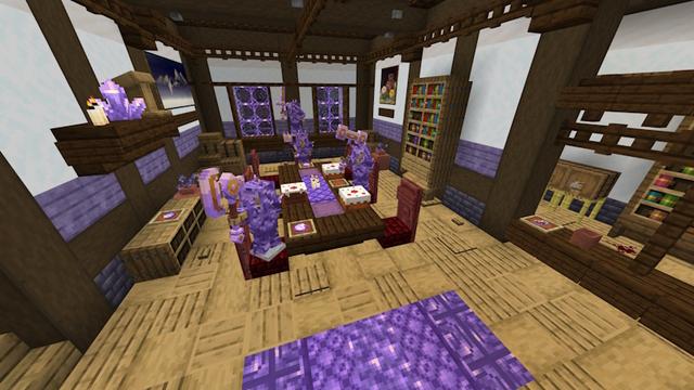 Screenshot of the Minecraft Bedrock Marketplace product Amethyst Expansion created by WildPhire.