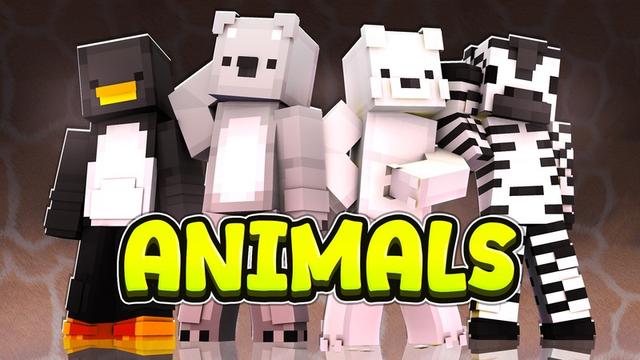 Thumbnail of the Minecraft Bedrock Marketplace product Animals created by WildPhire.