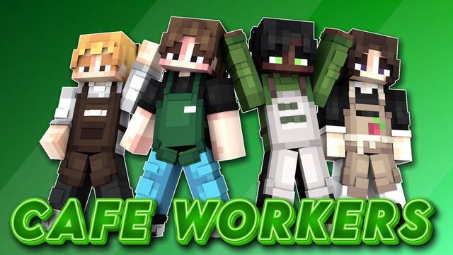 Thumbnail of the Minecraft Bedrock Marketplace product Cafe Workers created by WildPhire.