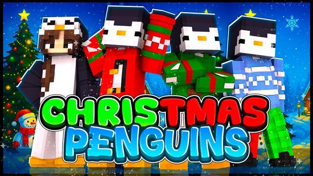 Thumbnail of the Minecraft Bedrock Marketplace product Christmas Penguins created by WildPhire.