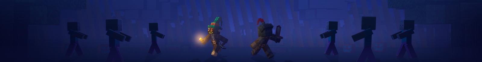 Panorama of the Minecraft Bedrock Marketplace product Chunk Expansion: Halloween Edition created by WildPhire.