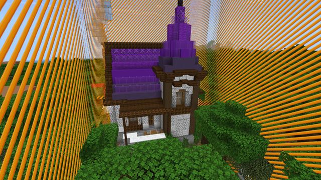 Screenshot of the Minecraft Bedrock Marketplace product Chunk Expansion: Halloween Edition created by WildPhire.