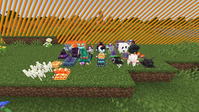 Screenshot of the Minecraft Bedrock Marketplace product Chunk Expansion: Halloween Edition created by WildPhire.