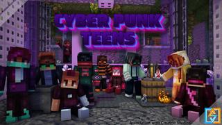 Thumbnail of the Minecraft Bedrock Marketplace product Cyber Punk Teens created by WildPhire.