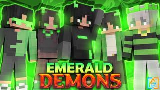 Thumbnail of the Minecraft Bedrock Marketplace product Emerald Demons created by WildPhire.