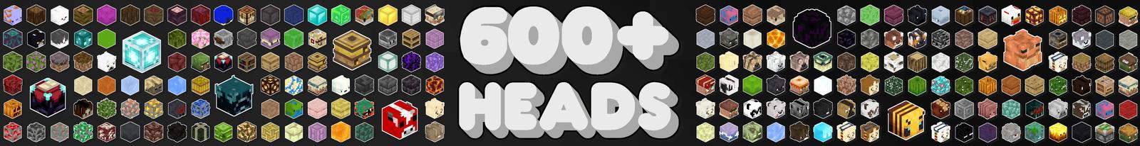 Panorama of the Minecraft Bedrock Marketplace product Endless Heads+ created by WildPhire.