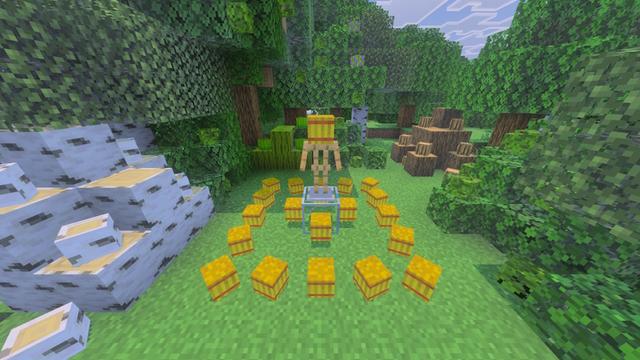 Screenshot of the Minecraft Bedrock Marketplace product Endless Heads+ created by WildPhire.
