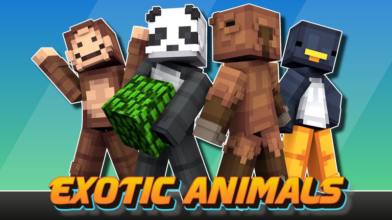 Exotic Animals by WildPhire | CHUNK - Minecraft Bedrock Marketplace ...