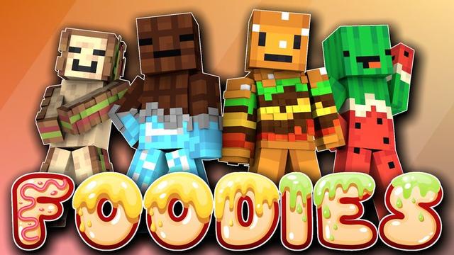 Thumbnail of the Minecraft Bedrock Marketplace product Foodies created by WildPhire.