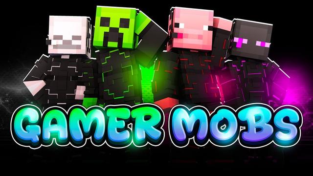 Thumbnail of the Minecraft Bedrock Marketplace product Gamer Mobs created by WildPhire.