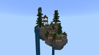 Screenshot of the Minecraft Bedrock Marketplace product Lucky Fishing Skyblock created by WildPhire.