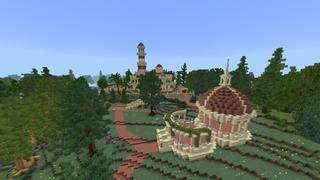 Screenshot of the Minecraft Bedrock Marketplace product Mediterranean Isles created by WildPhire.