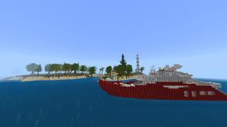 Screenshot of the Minecraft Bedrock Marketplace product Mediterranean Isles created by WildPhire.