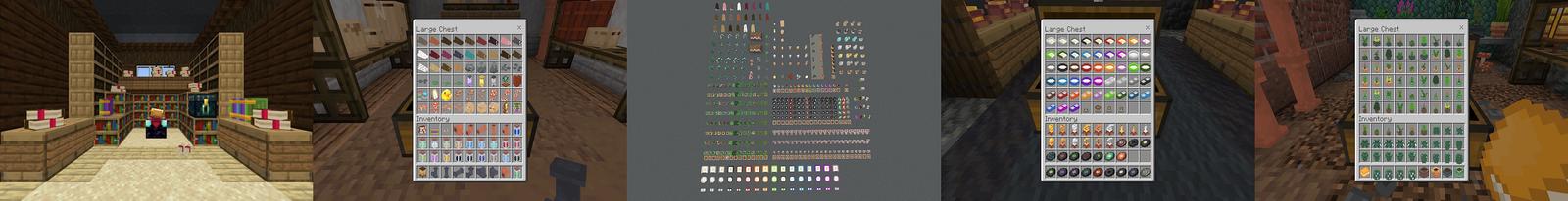 Panorama of the Minecraft Bedrock Marketplace product Props and Stuff created by WildPhire.