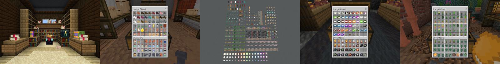 Panorama of the Minecraft Bedrock Marketplace product Props and Stuff created by WildPhire.