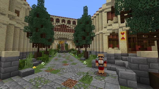 Screenshot of the Minecraft Bedrock Marketplace product Roman Empire created by WildPhire.