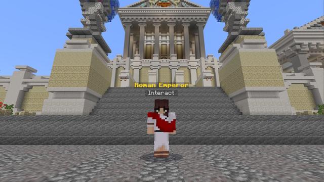 Screenshot of the Minecraft Bedrock Marketplace product Roman Empire created by WildPhire.