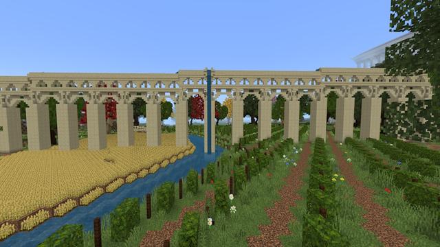 Screenshot of the Minecraft Bedrock Marketplace product Roman Empire created by WildPhire.