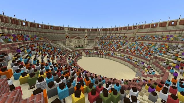 Screenshot of the Minecraft Bedrock Marketplace product Roman Empire created by WildPhire.
