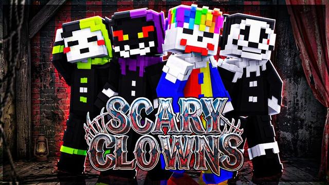 Thumbnail of the Minecraft Bedrock Marketplace product Scary Clowns created by WildPhire.