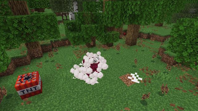 Screenshot of the Minecraft Bedrock Marketplace product Sponges+ created by WildPhire.