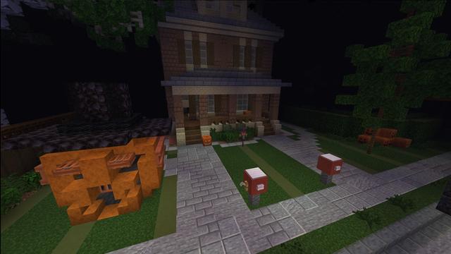 Screenshot of the Minecraft Bedrock Marketplace product Trick or Treat created by WildPhire.