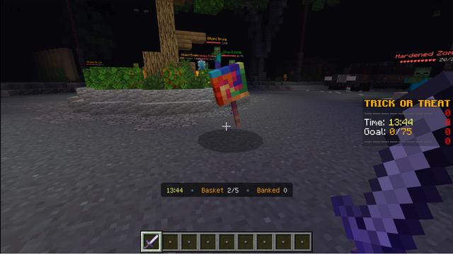 Screenshot of the Minecraft Bedrock Marketplace product Trick or Treat created by WildPhire.