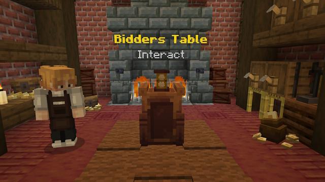 Screenshot of the Minecraft Bedrock Marketplace product Ultimate Trading created by WildPhire.