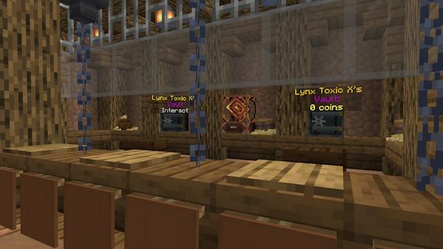 Screenshot of the Minecraft Bedrock Marketplace product Ultimate Trading created by WildPhire.