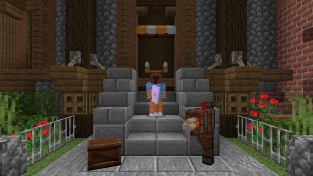 Screenshot of the Minecraft Bedrock Marketplace product Ultimate Trading created by WildPhire.