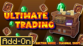 Thumbnail of the Minecraft Bedrock Marketplace product Ultimate Trading created by WildPhire.