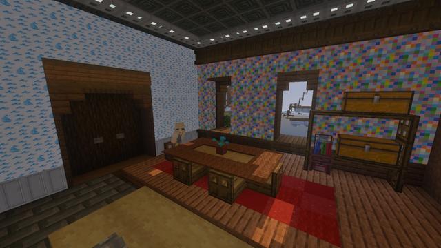 Screenshot of the Minecraft Bedrock Marketplace product Wallpaper+ created by WildPhire.
